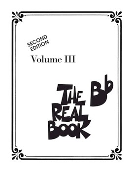 Real Book Volume 3 by Various for Bb (Vol 3)