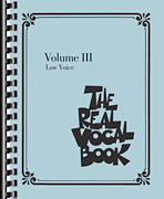 The Real Vocal Book for Low Voice - Volume III