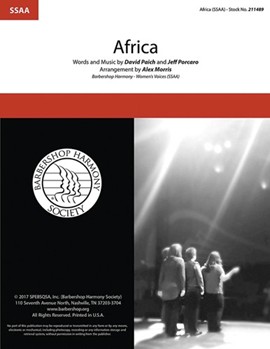 Africa by Paich and Porcaro - Morris Alex - Toto for SSAA a cappella