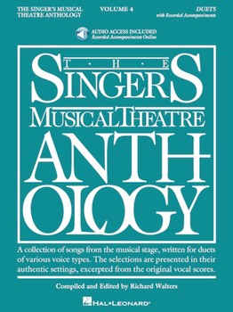 Singer's Musical Theatre Anthology Duets Vol 4 w/online audio [vocal duet]