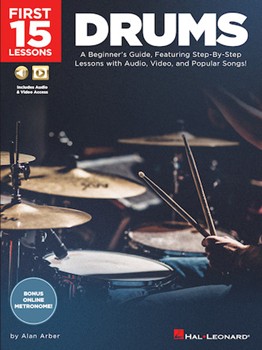 First 15 Lessons Drums w/online audio & video [drums]