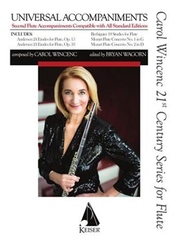 Universal Accompaniments with Flute 2 Parts for Andersen Berbiguier and Mozart [flute]