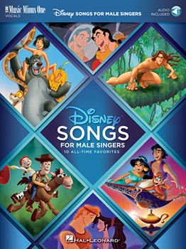 Hal Leonard Various   Disney Songs for Male Singers - Music Minus One Vocals / Online Audio