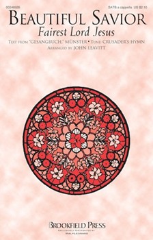 Beautiful Savior by CRUSADER'S HYMN - Leavitt John - GESANGBUCH MUNSTER for SATB a cappella