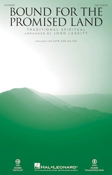 Bound for the Promised Land by - Leavitt John - for SAB and Piano (Trad. Spiritual)