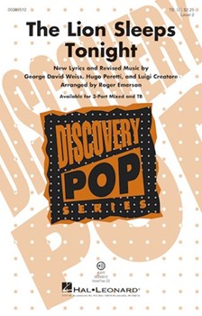 Lion Sleeps Tonight by Weiss Peretti Crea - Emerson Roger - for TB and Piano