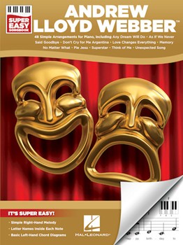 Hal Leonard Andrew Lloyd Webber    Andrew Lloyd Webber - Super Easy Songbook - Easy Piano