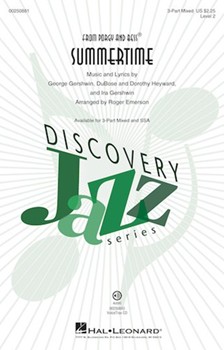 Summertime by Gershwin George - Emerson Roger - Porgy and Bess for 3-Part Mixed and Piano