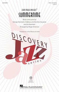 Summertime by Gershwin George - Emerson Roger - Porgy and Bess for SSA and Piano