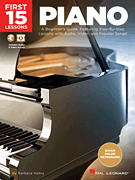 Hal Leonard    First 15 Lessons Piano Book/Online Audio