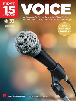 First 15 Lessons Voice (Pop Singers' Edition) w/online audio & video [vocal]