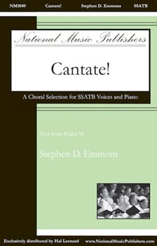 Cantate by Emmons Stephen D for SSATB and Piano (Psalm 96)