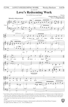 Love's Redeeming Work Is Done by Benham Hugh Charles Wesley for SATB and Organ
