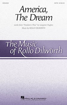 America the Dream by Dilworth Rollo Langston Hughes for SATB and Piano
