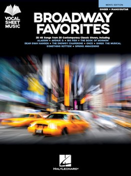 Broadway Favorites - Men's Edition - Singer + Piano/Guitar