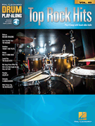 Top Rock Hits w/online audio [drumset] Drum Play-Along