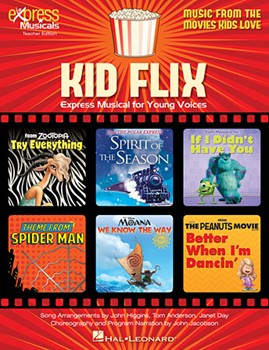 Kid Flix: Music from the Movies Kids Love by Furler Sia - Jacobson and Higgins - Shakira for Director's Kit (w/Online Audio)