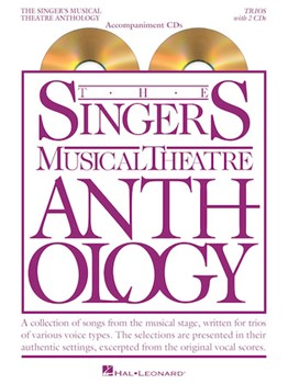 Singer's Musical Theatre Anthology - Trios by Various for Accompaniment CD