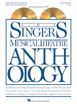 Singer's Musical Theatre Anthology Quartets Quartets [cd accompaniments]