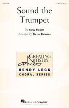 Sound the Trumpet by Purcell Henry - Rickards Steven - for 2-Part and Piano