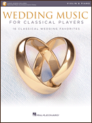 Wedding Music for Classical Players w/online audio [violin]