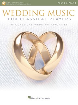 Wedding Music for Classical Players w/online audio [flute]