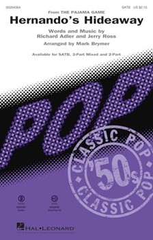 Hernando's Hideaway by Adler and Ross - Brymer Mark - for SATB and Piano