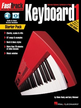 FastTrack Keyboard - Book 1 Starter Pack for Electric Piano