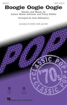 Boogie Oogie Oogie by Johnson and Kibble - Billingsley Alan - A Taste Of Honey for SATB and Piano (A Taste Of Honey)