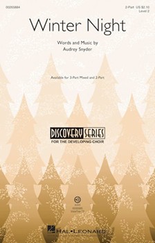 Winter Night by Snyder Audrey for 2-Part and Piano