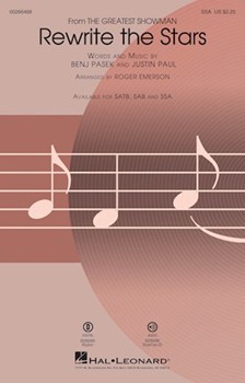 Rewrite the Stars - from The Greatest Showman by Pasek and Paul - Emerson Roger - for SSA and Piano