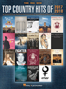 Hal Leonard   Various Top Country Hits 2017-2018 - Piano / Vocal / Guitar