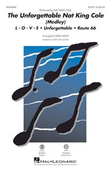 Unforgettable Nat King Cole - Medley by Various - Shaw Kirby - Nat King Cole for ShowTrax CD