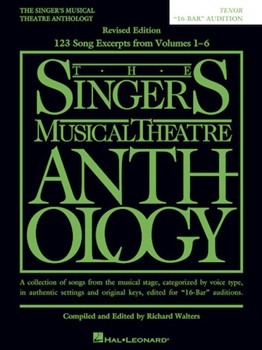 Singer's Musical Theatre Anthology Tenor 16-bar Audition Revised [vocal]