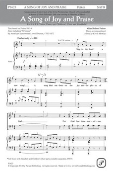 Song of Joy and Praise by Petker Allan Robert - Memley Kevin - for SATB and Piano (Psalm 98/Mason)