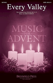 Every Valley by Purifoy John Isaiah 40 for SATB and Piano
