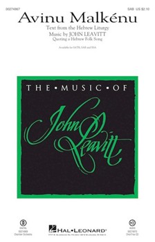 Avinu Malkenu by Hebrew Folk Song - Leavitt John - for SAB
