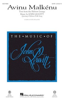 Avinu Malkenu by - Leavitt John - for Accompaniment CD (Hebrew Folk Song)