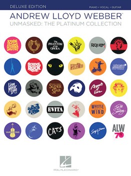 Hal Leonard Andrew Lloyd Webber   Andrew Lloyd Webber - Unmasked Platinum Collection Deluxe Edition - Piano / Vocal / Guitar