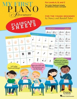 PA My First PA Flashcard Sheets [piano] Flashcards