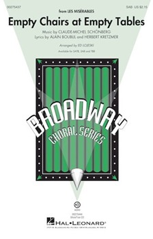 Empty Chairs at Empty Tables - from Les Miserables by Schonberg Claude-Michel - Lojeski Ed - Boublil and Kretzmer for SAB and Piano