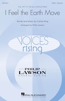 I Feel the Earth Move by King Carole - Lawson Philip - Carole King for SATB and Piano