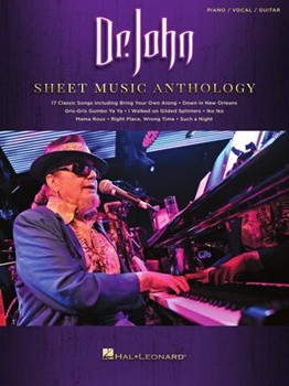 Hal Leonard   Dr. John Dr. John Sheet Music Anthology - Piano / Vocal / Guitar