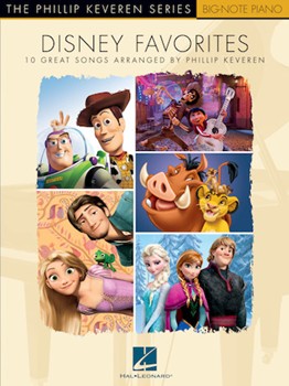 Hal Leonard Various Keveren P  Disney Favorites Big Note - Big Note Piano