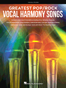 Hal Leonard   Various Greatest Pop/Rock Vocal Harmony Songs - Vocal / Piano