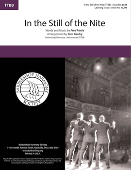 In the Still of the Nite by Parris Fred - Gentry Tom - for TTBB a cappella