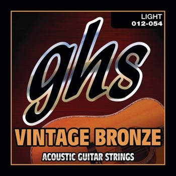 Vintage Bronze Light Acoustic Guitar Strings VN-L - 012-054