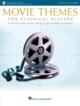 Movie Themes for Classical Players by Various Various for Cello w/Audio