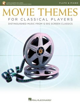 Hal Leonard Various   Movie Themes for Classical Players - Flute | Piano - Book | Online Audio