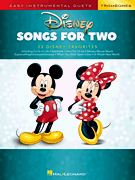 Disney Songs for Two Trombones [trombone duet] Tbn Duet